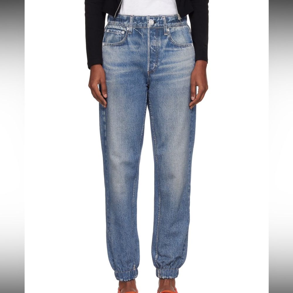 RAG & BONE Blue rb Miramar Jogger Jeans XL